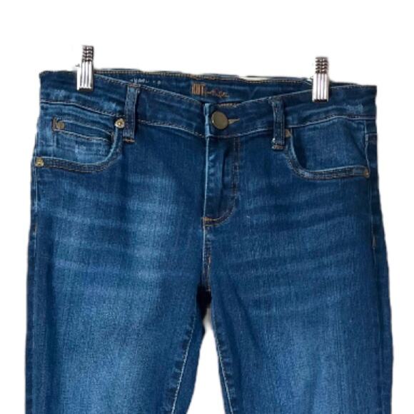 Kut from the Kloth Women’s Jeans Skinny Ankle Mid Rise Medium Blue Size 0 - Picture 3 of 7
